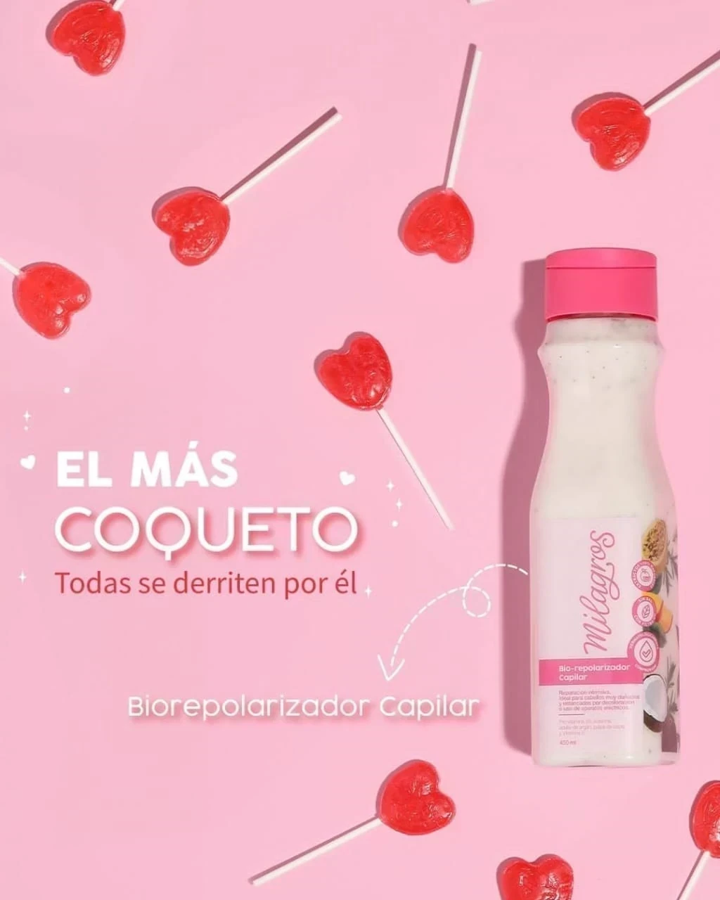milagros tratamiento repador bio-repolarizador capilar x450 ml