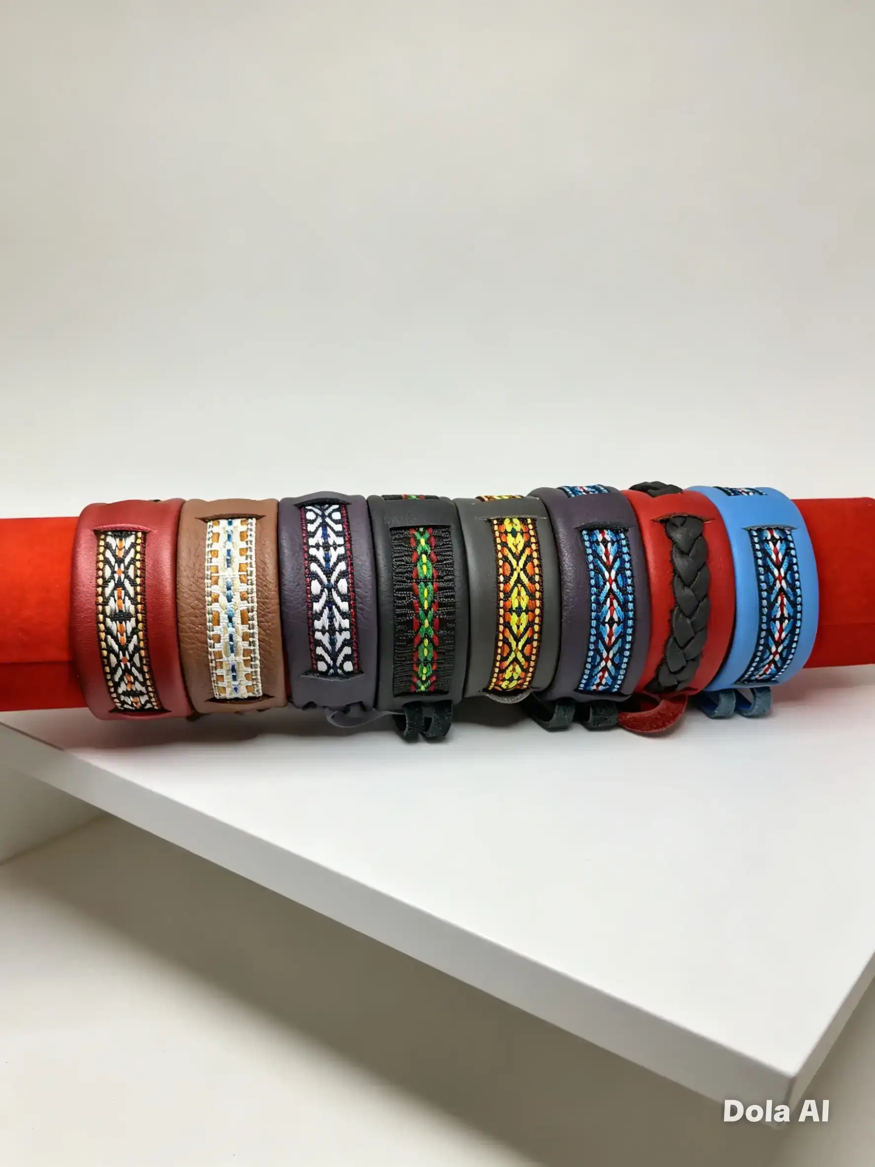 Pulseras de tejido
