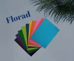 Hojas de colores