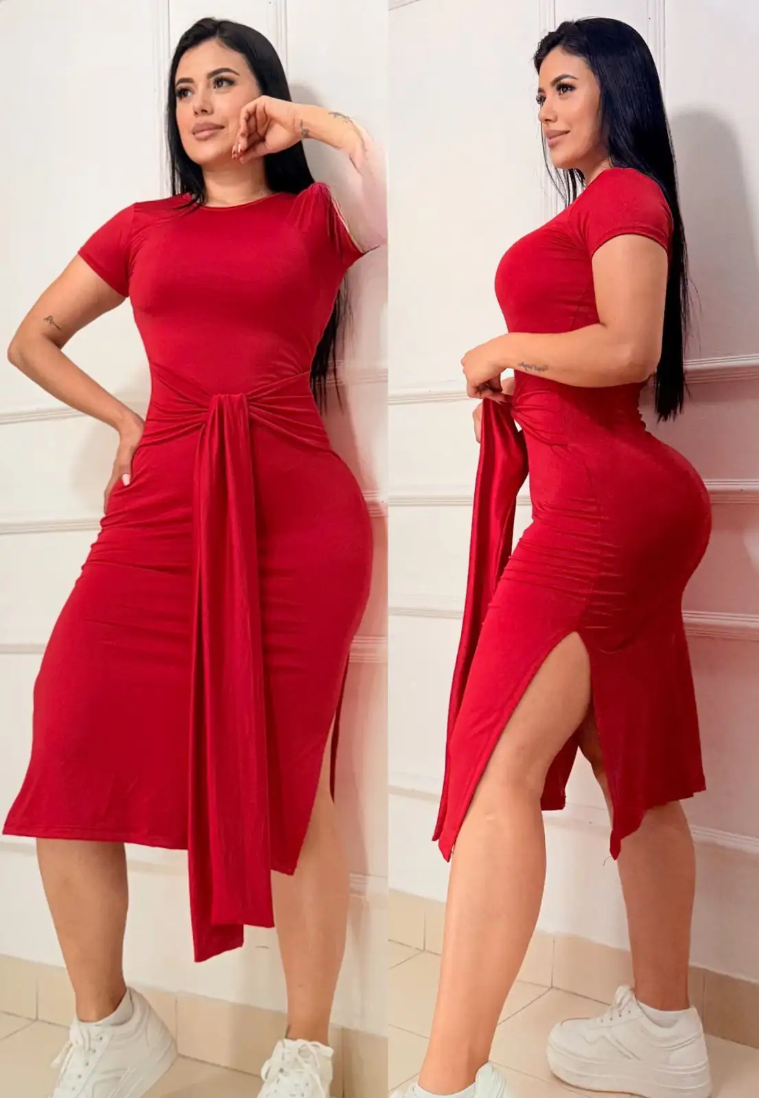 👗Hermoso vestido casual 😍🥰 2