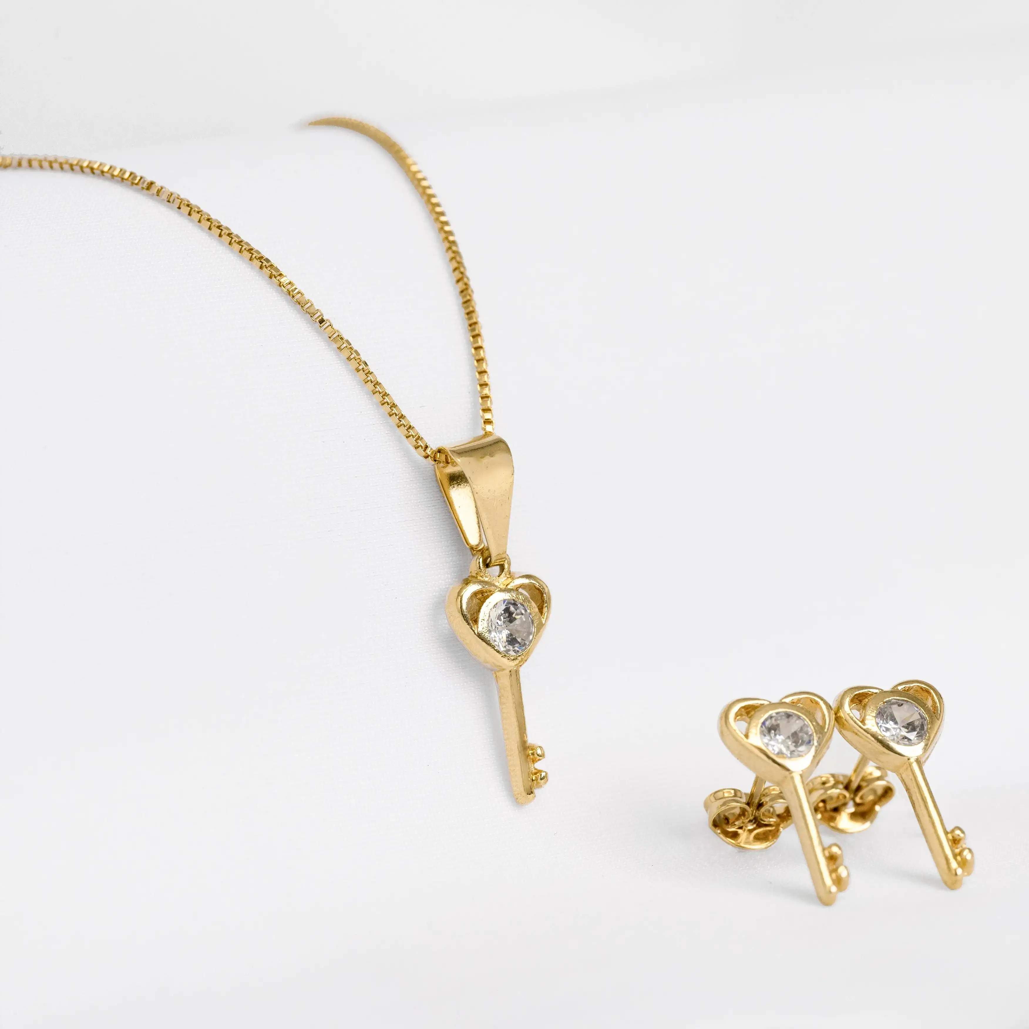 Conjunto Llave Circonia