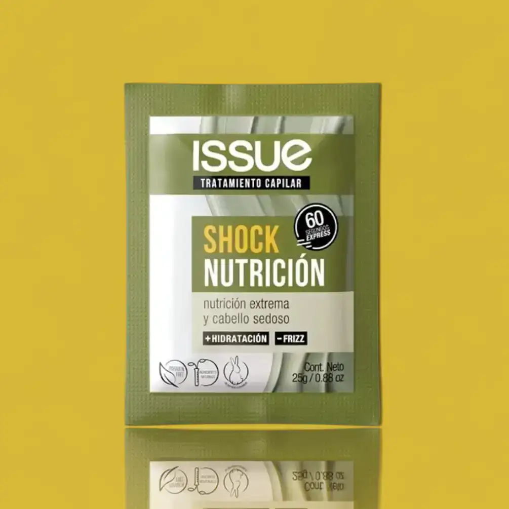 Sachet Tratamiento Capilar Shock Nutrición Issue
