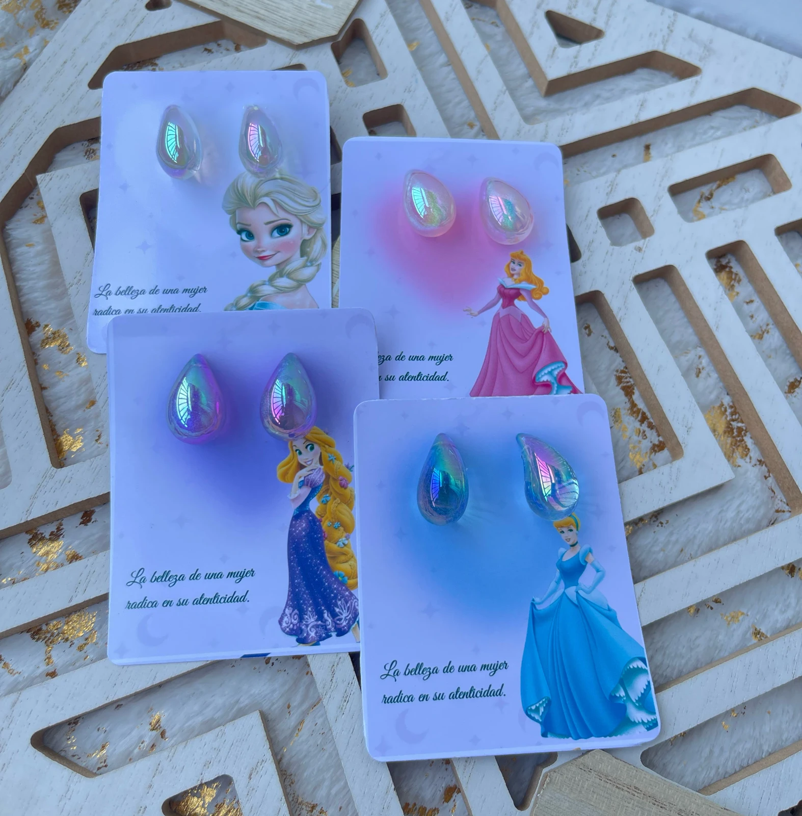 Topos gota princesas
