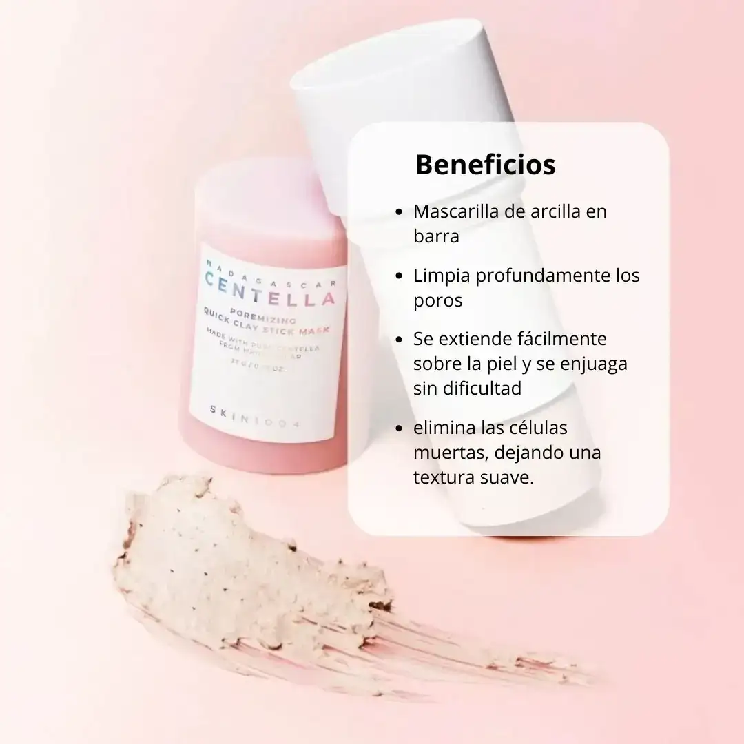 Mascarilla Skin1004 “Madagascar Centella Poremizing Quick Clay Stick Mask” 3
