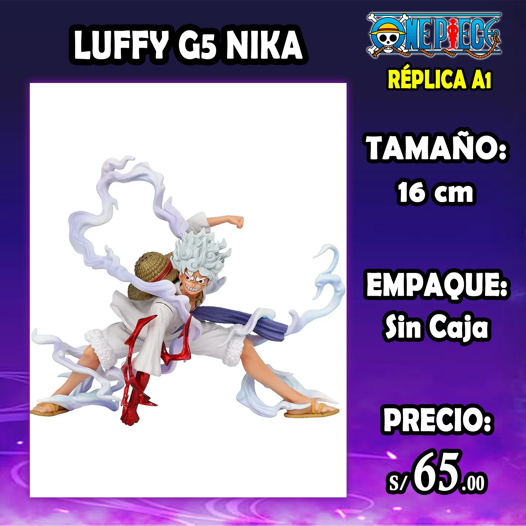 Luffy G5 Nika Sin Caja