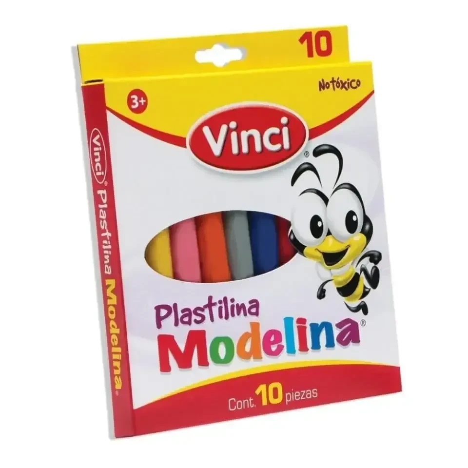 Plastilina caja con 12 barritas de colores