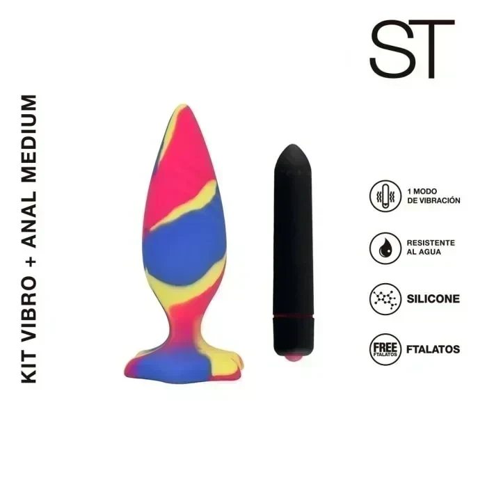 KIT VIBRO + ANAL MEDIUM