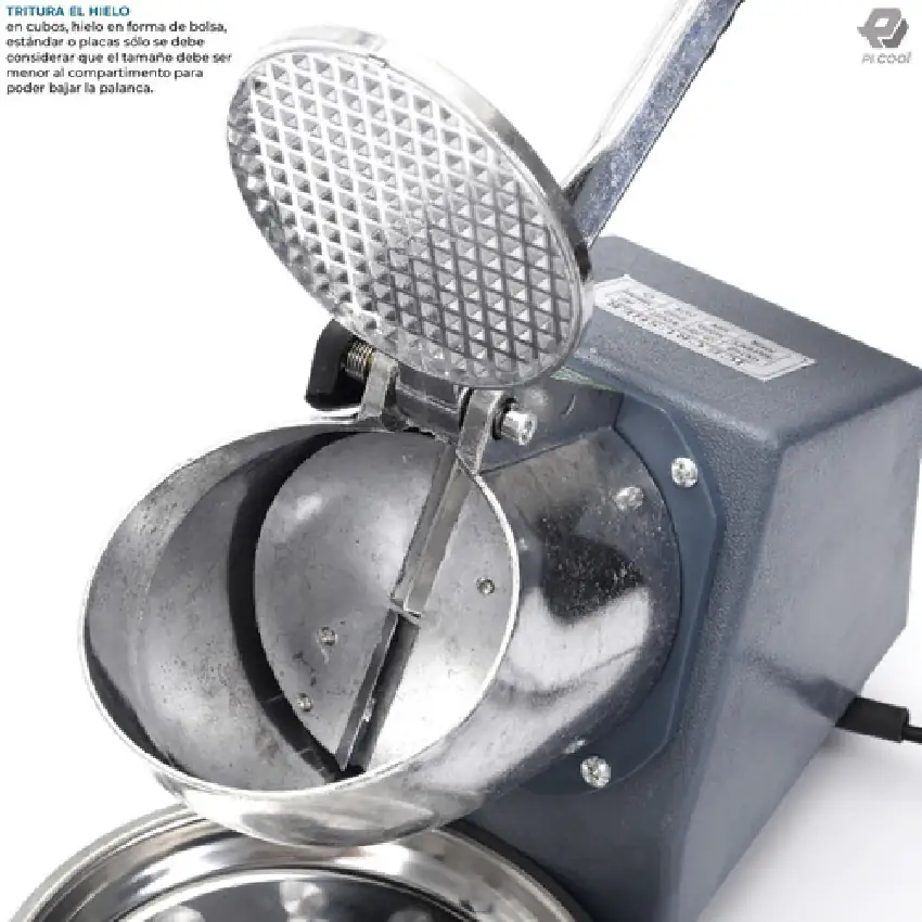 Maquina raspados rasuradora para hielo trituradora  2