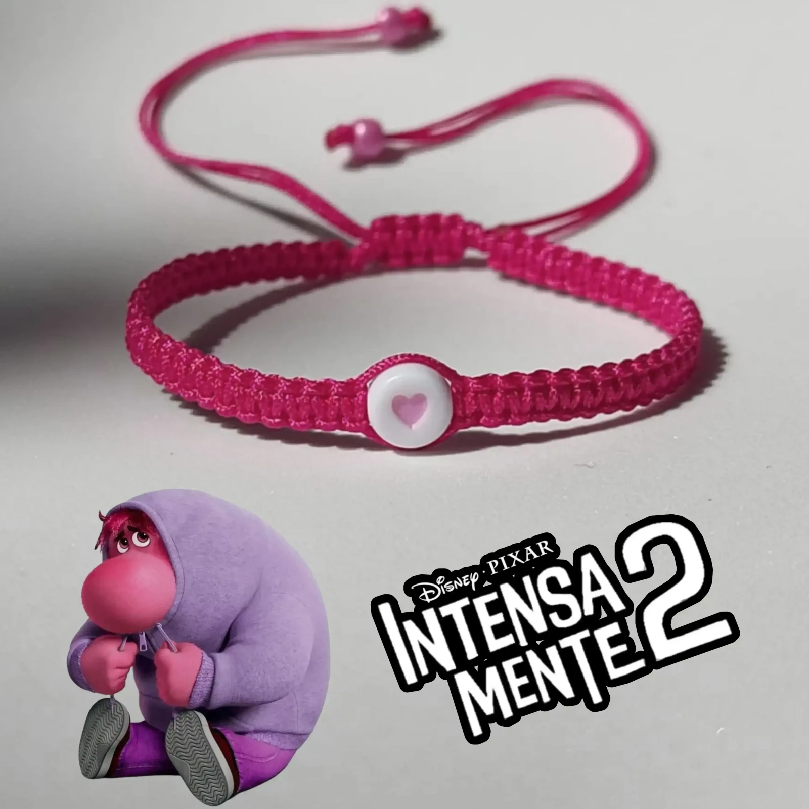 Pulsera Tejida de VERGÜENZA (Intensamente 2)