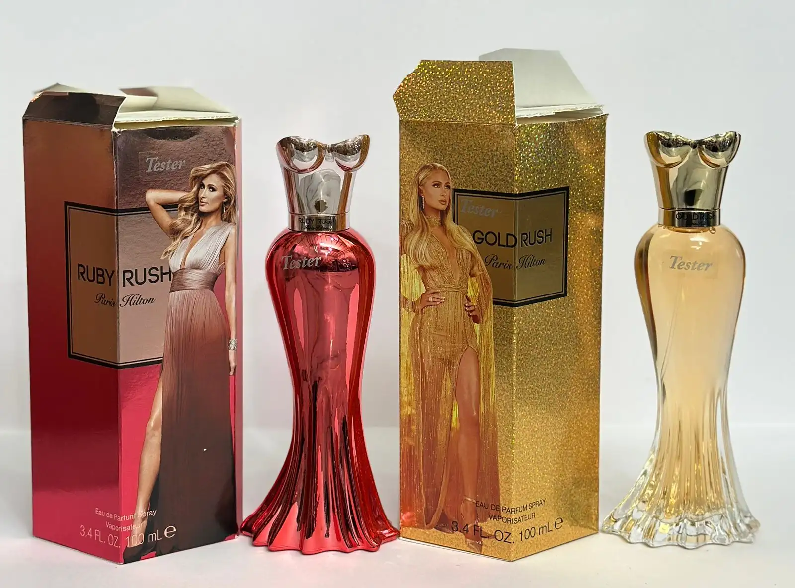 Tester Paris Hilton : Ruby Rush y Gold Rosh