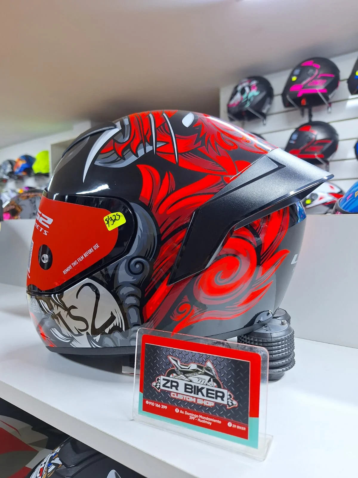 CASCO LS2 ROJO