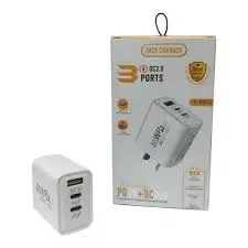 Cabezal de 65w usb+2tipo c 