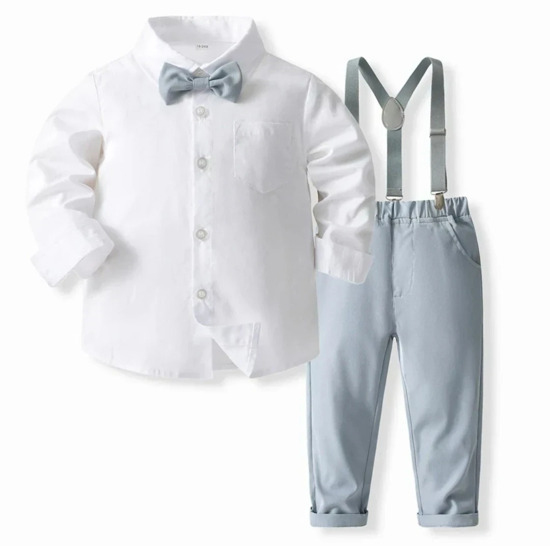 TRAJE ELEGANTE LARGO 