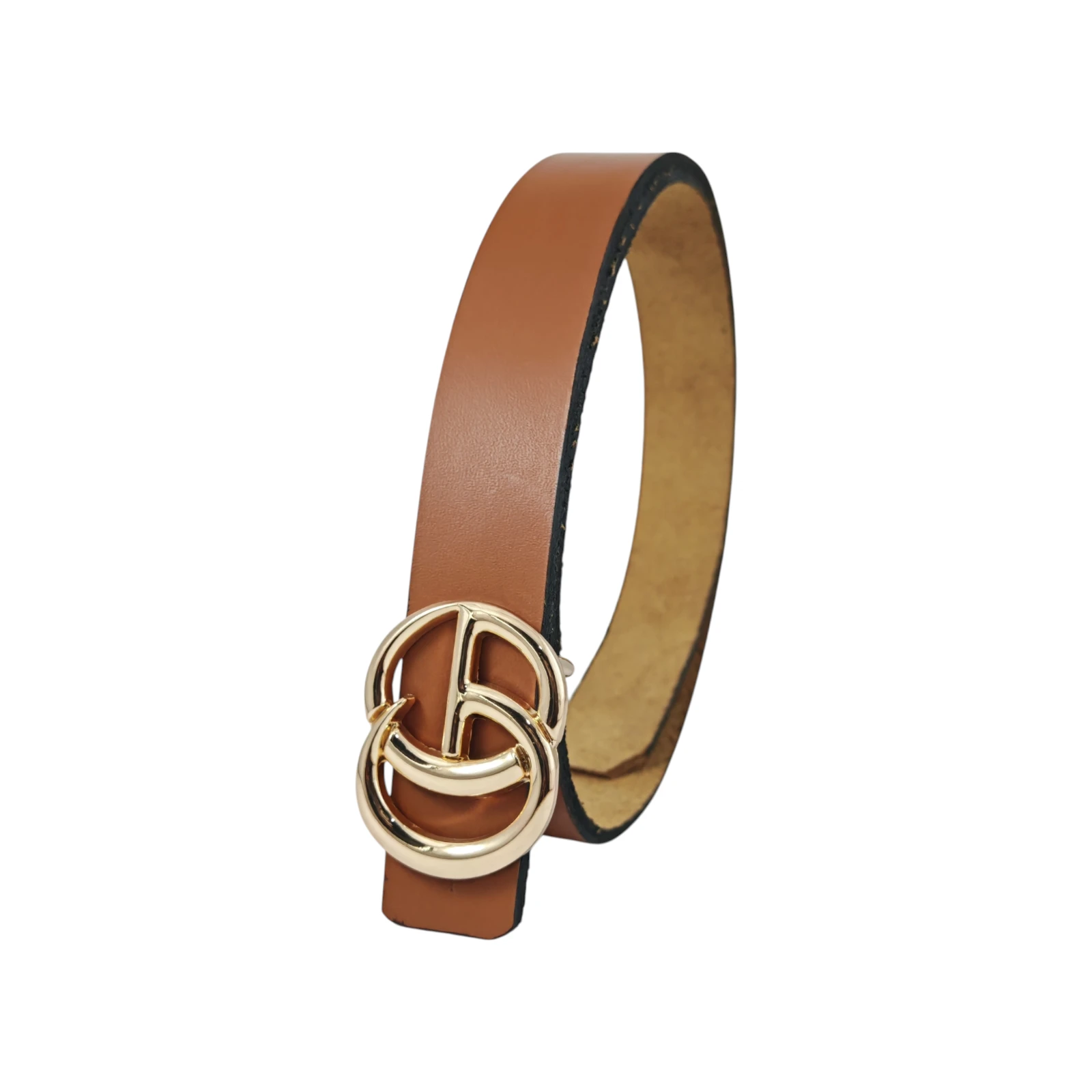 FERRAGAMO dorada 2.5 cm de ancho  4
