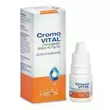 CROMOVITAL 40 MG SOL OFT FCO X 5 ML CROMOGLICATO VITALIS