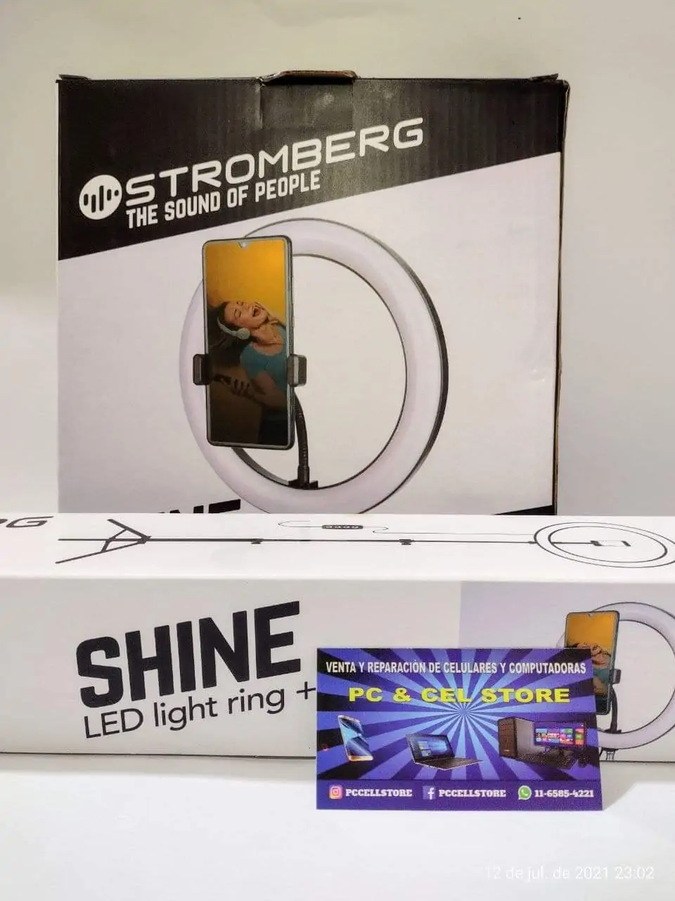 Aro LED 8 pulgadas 