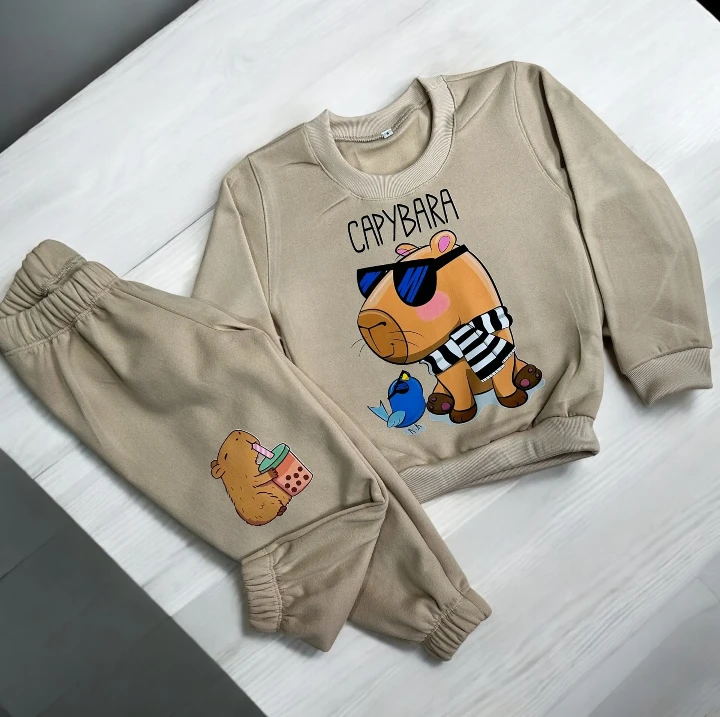 Sudadera capibara niño  2