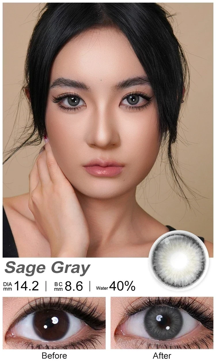 Lentes de contacto - Referencia: SAGE GRAY 2