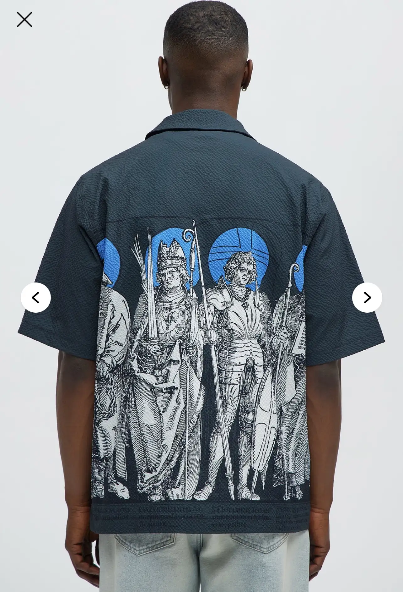  Printed Cuban Shirt - Size L/Xl/Xxl 2