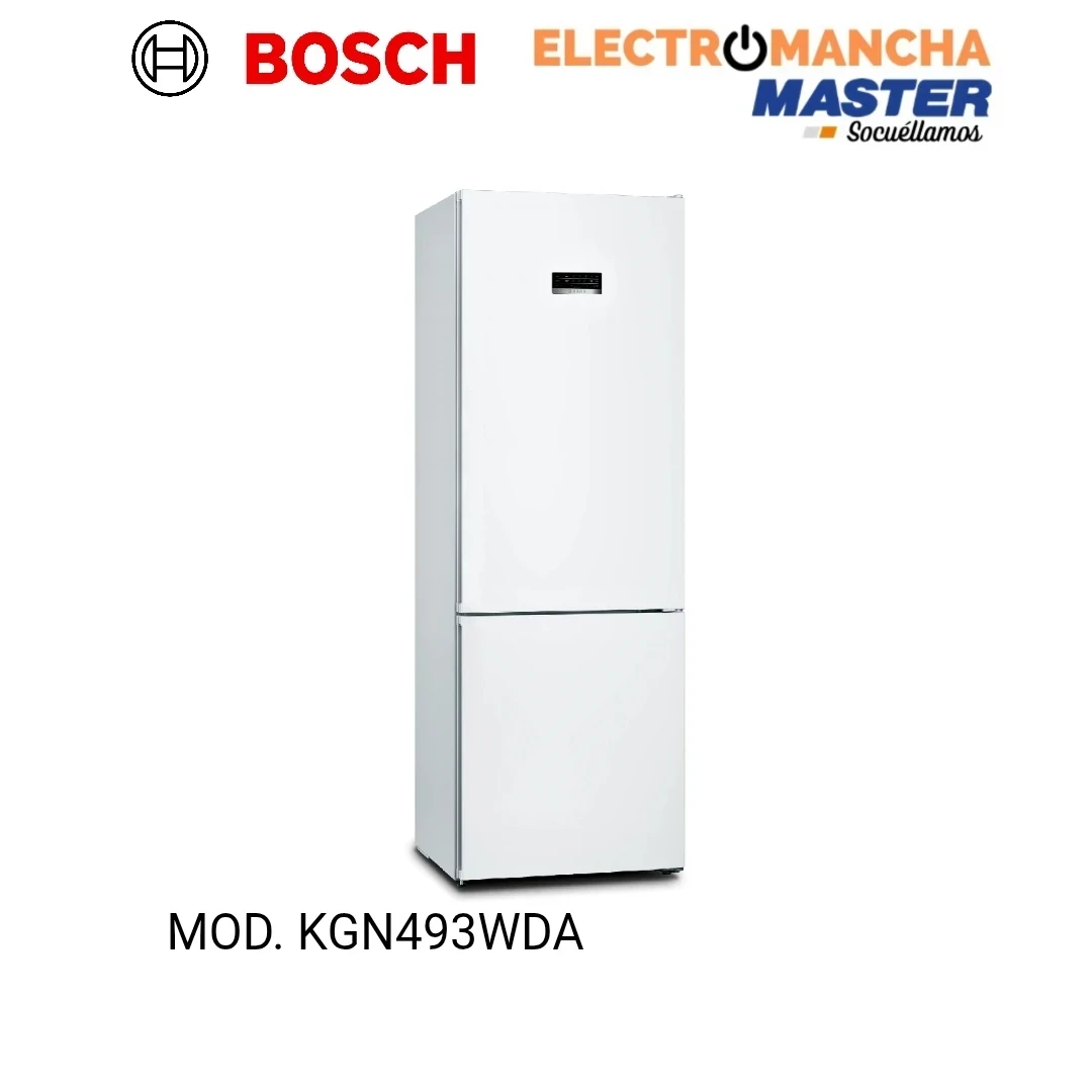 FRIGO COMBI BOSCH KGN493WDA 2,03"70 BLANCO NF CLASE D