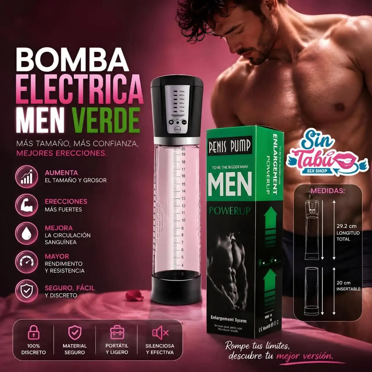 BOMBA ELÉCTRICA MENVERDE 