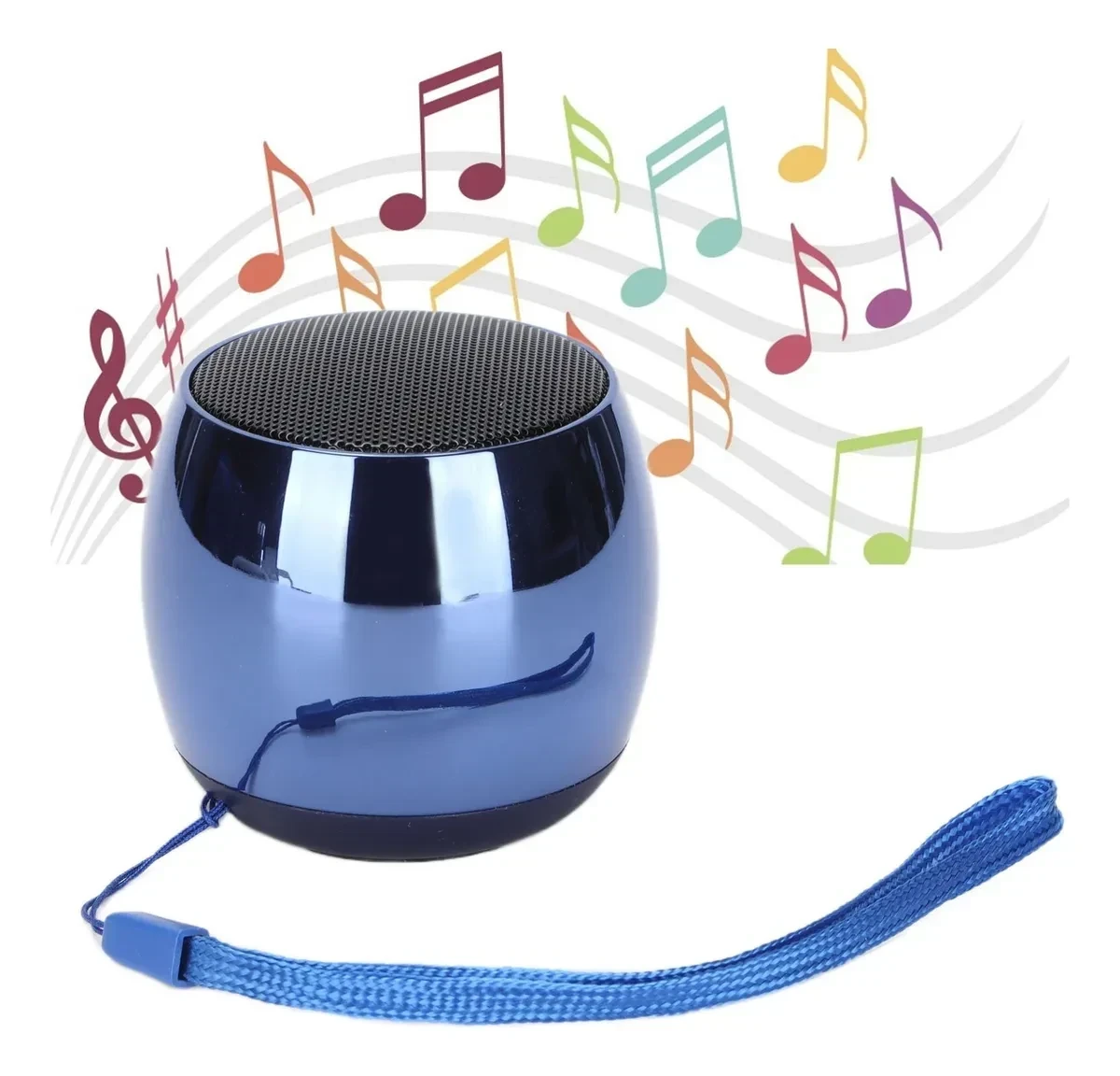 Parlante Inalámbrico Chapado En Metal Bluetooth 5.0