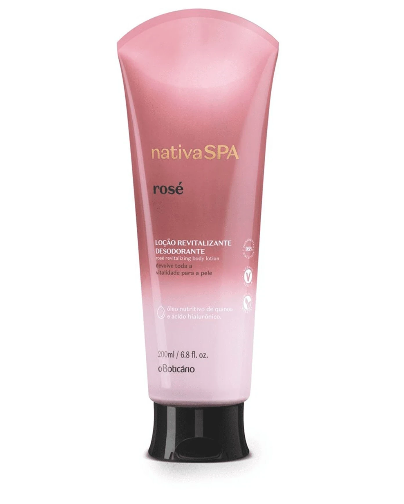 Nativa SPA Crema Perfumada Revitalizante Corporal Rose, 200ml