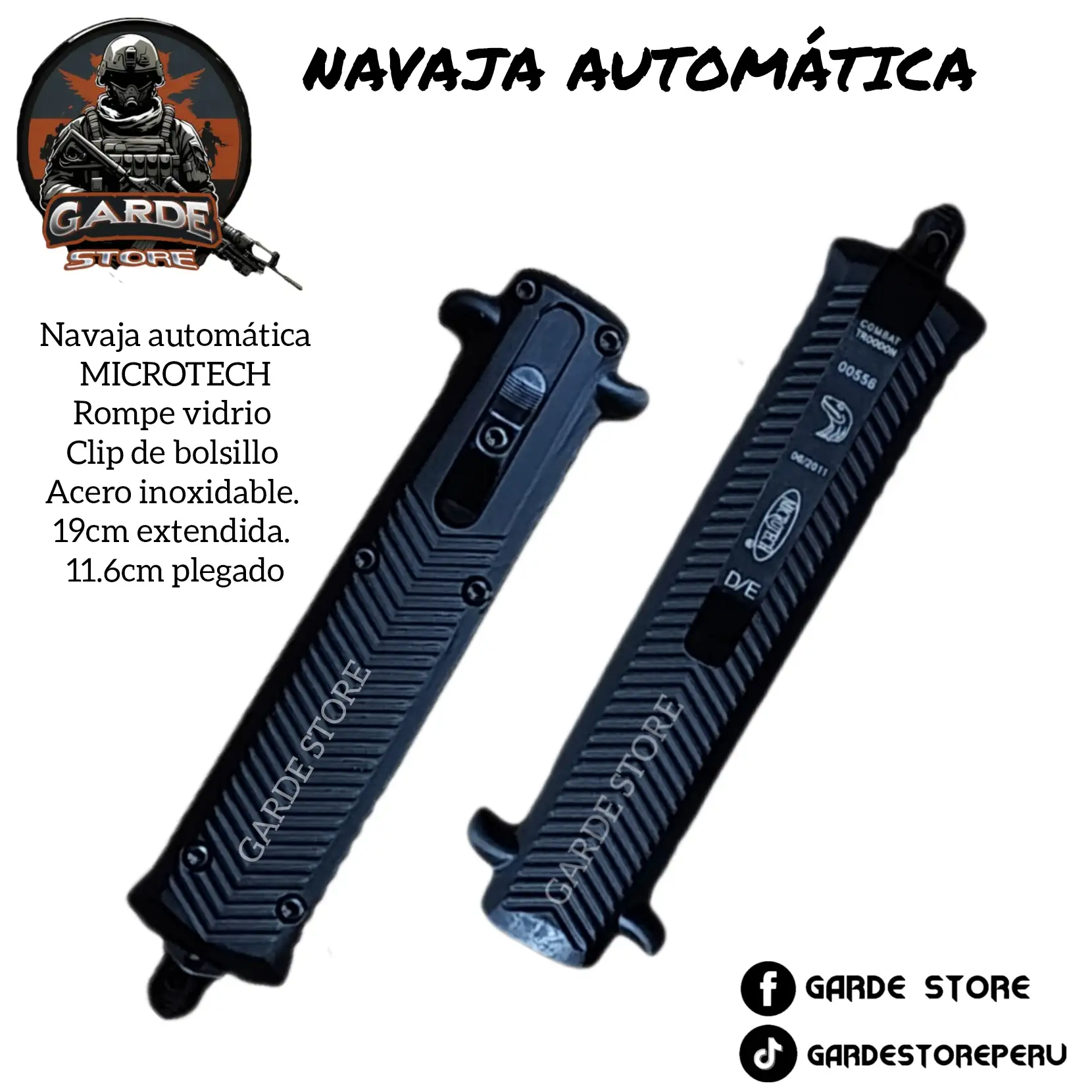 NAVAJA AUTOMÁTICA MICROTECH  2