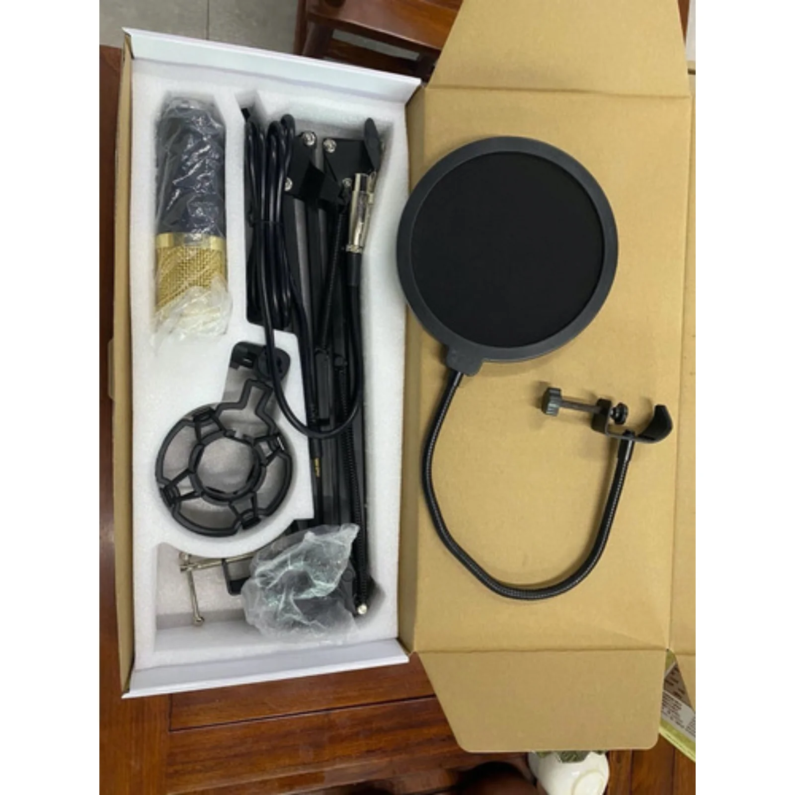 Microfono Condensador BM Con Soporte  5