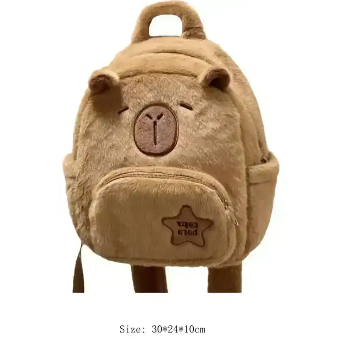 Bolso capibara afelpado 5