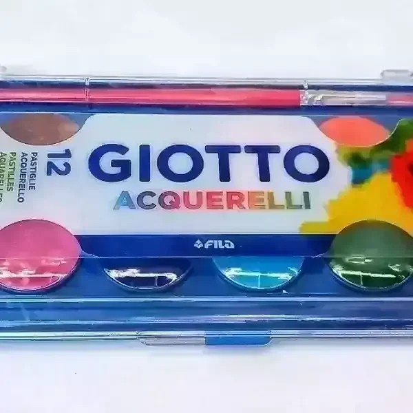 Acuarelas Giotto x 12