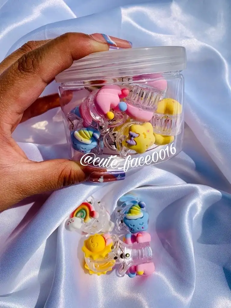 Tarro de Mini Pinzas Kawaii  2
