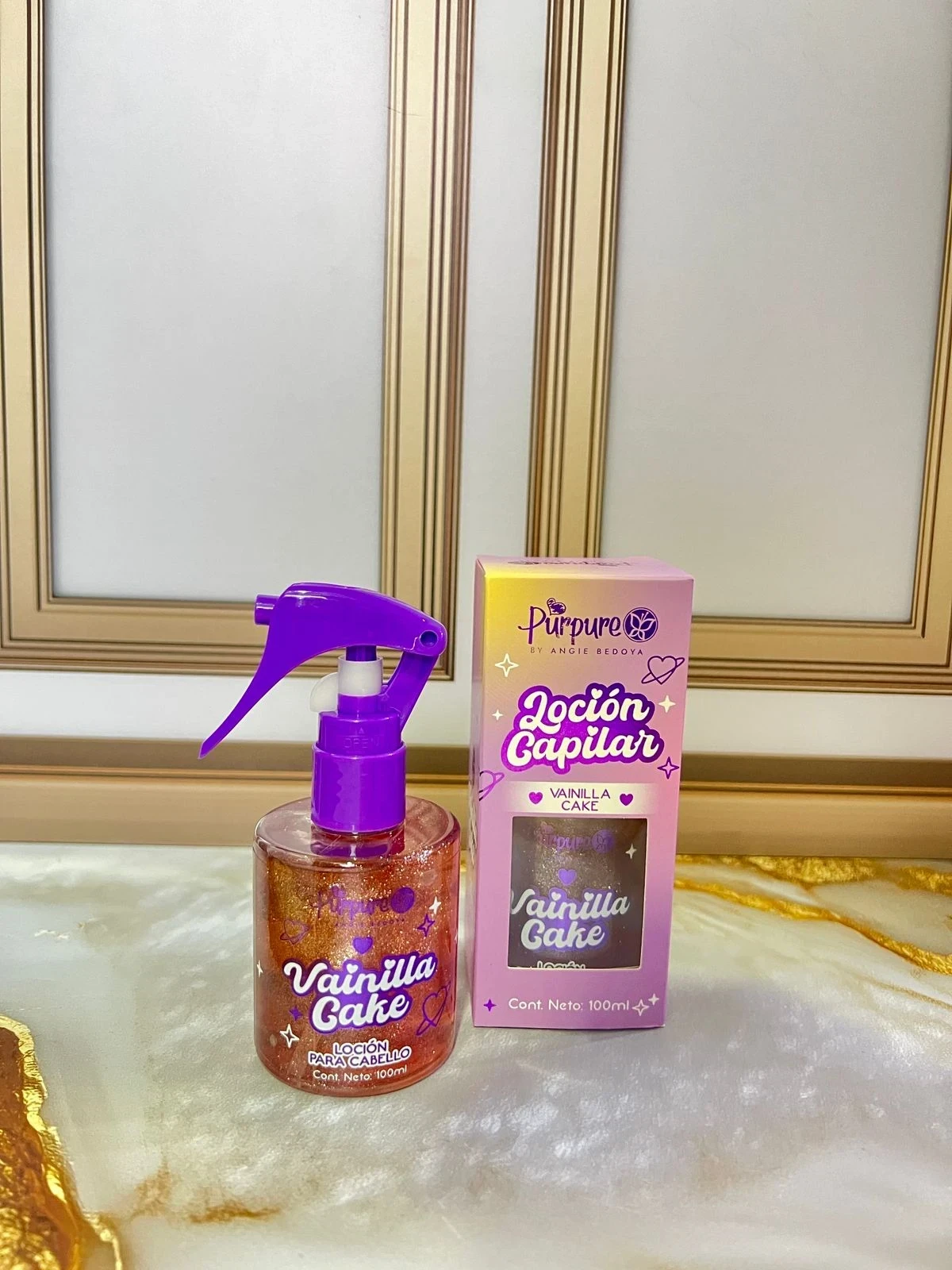 Locion de Cabello Vainilla Cake Purpure