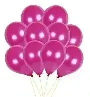 Globo latex fucsia PERLADO x25