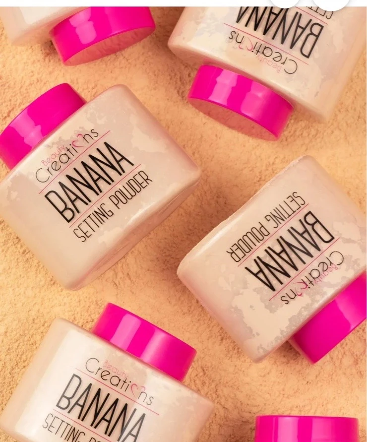 POLVO FIJADOR - SETTING POWDER BANANA beauty creations  2