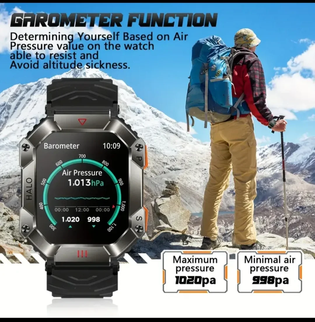 Reloj Smart grado Militar  5