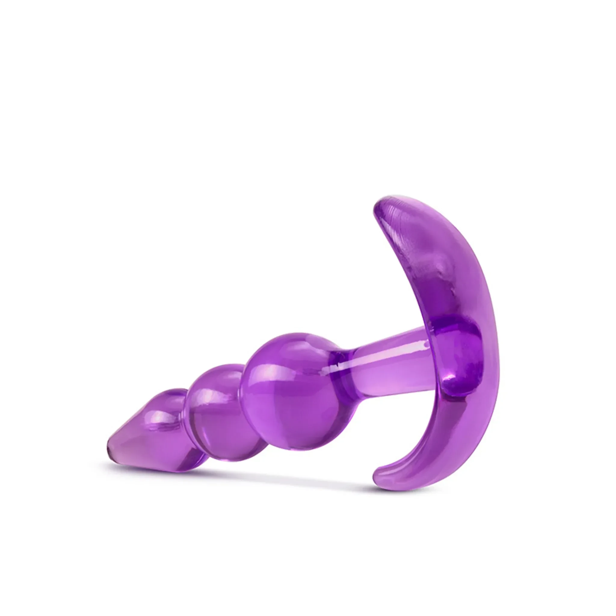 B Yours – Triple Bead Anal Plug – Purple 4