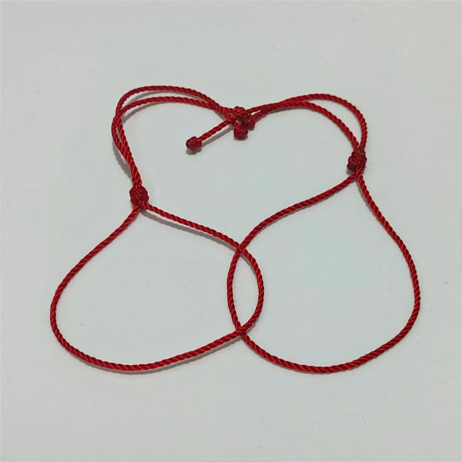 Dúo Pulseras Hilo Rojo 3