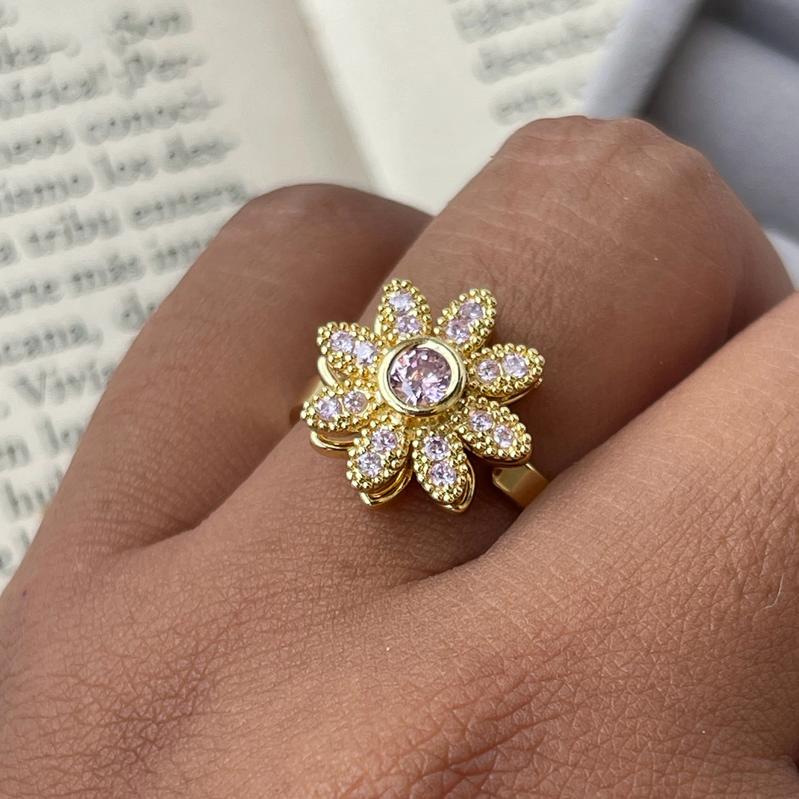ANILLO AJUSTABLE GIRATORIO ‘UNA EN UN MILLÓN’ 2