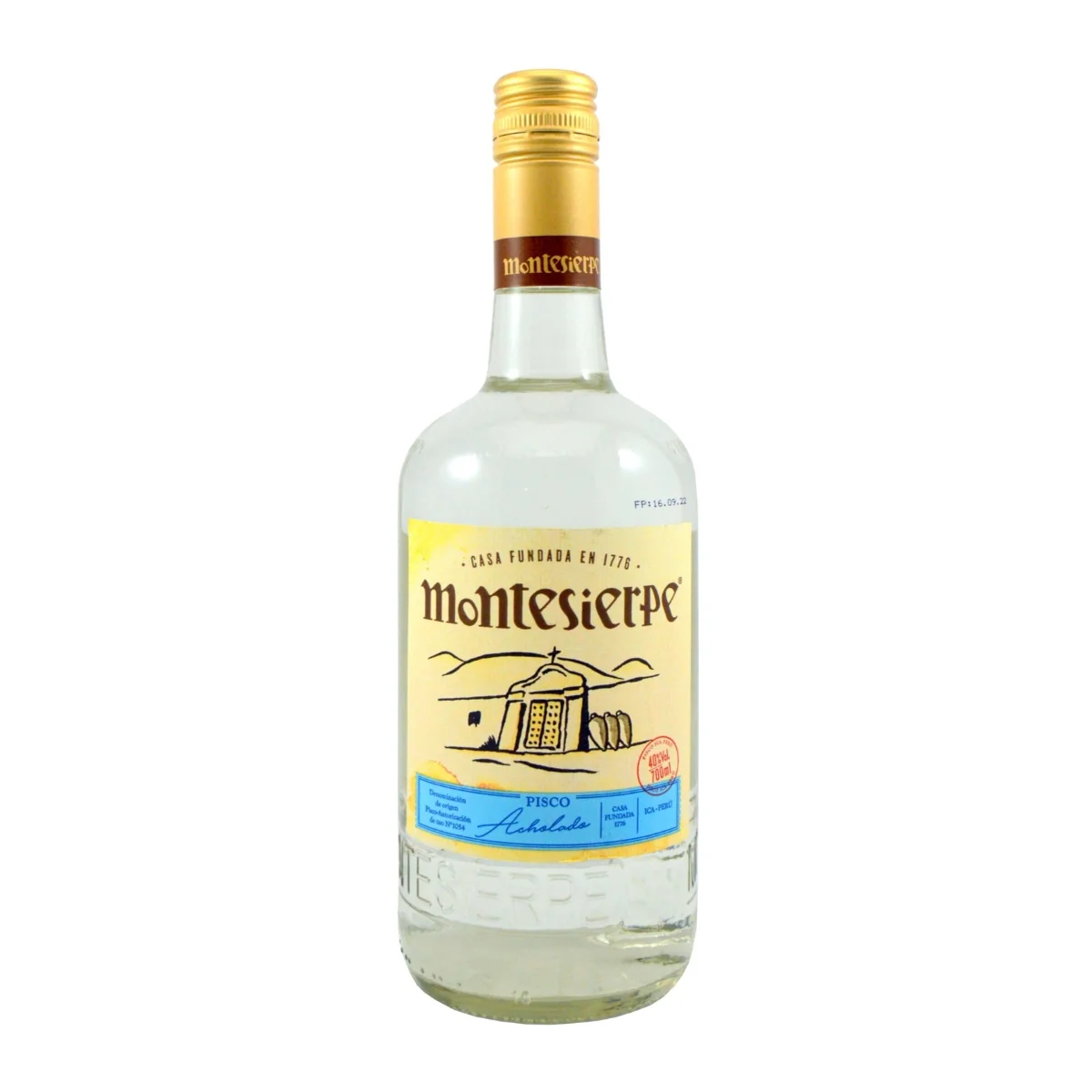 PISCO MONTESIERPE ACHOLADO 700ML