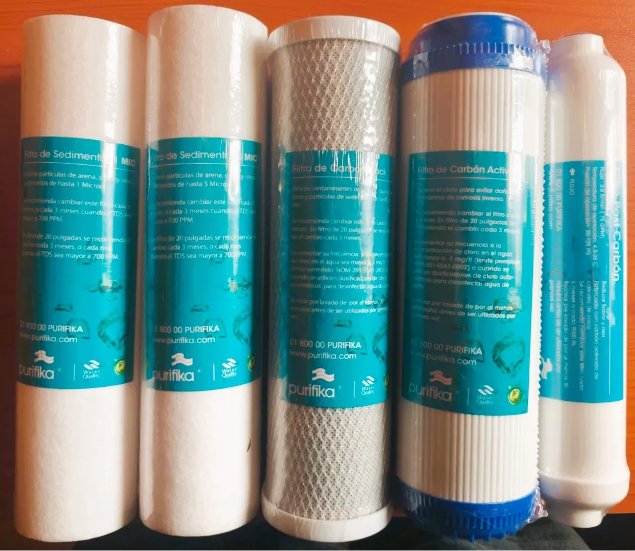 kit de filtros para dispensador de agua D8/D12