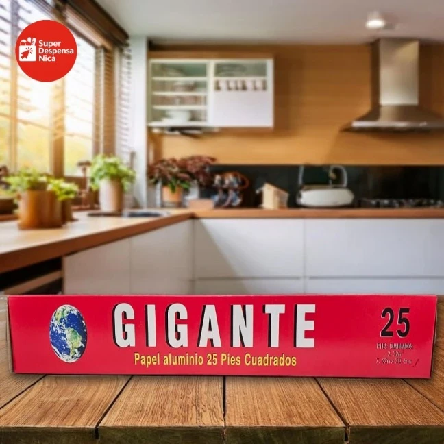 Papel Aluminio Gigante 25Pies