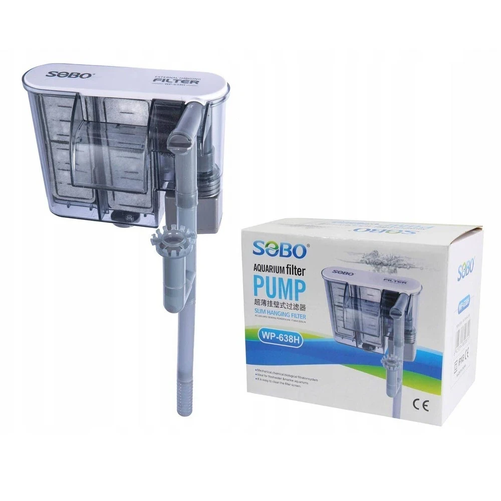 Filtro Externo Sobo Wp-638h 6.8w 500l/h 2