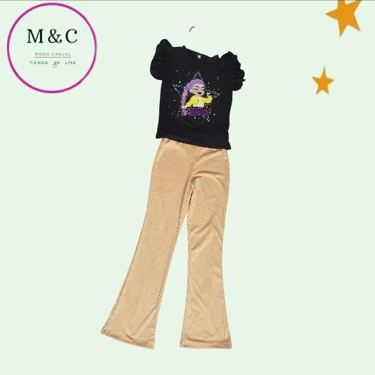 Conjunto T-G niña 2