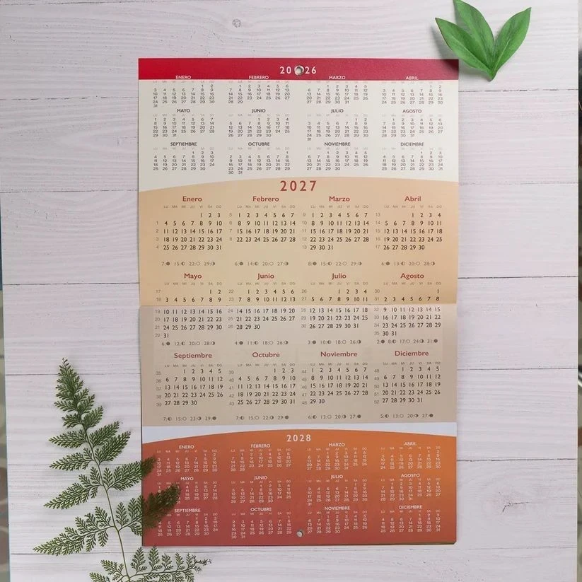 Calendario pared Pechi 2027 La Biblia en tu vida 3