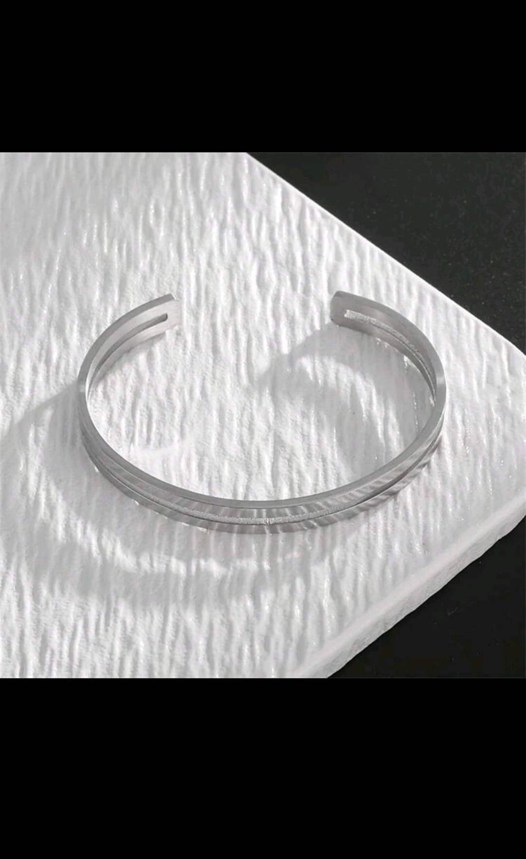 Brazalete tipo C/ Plateado 2