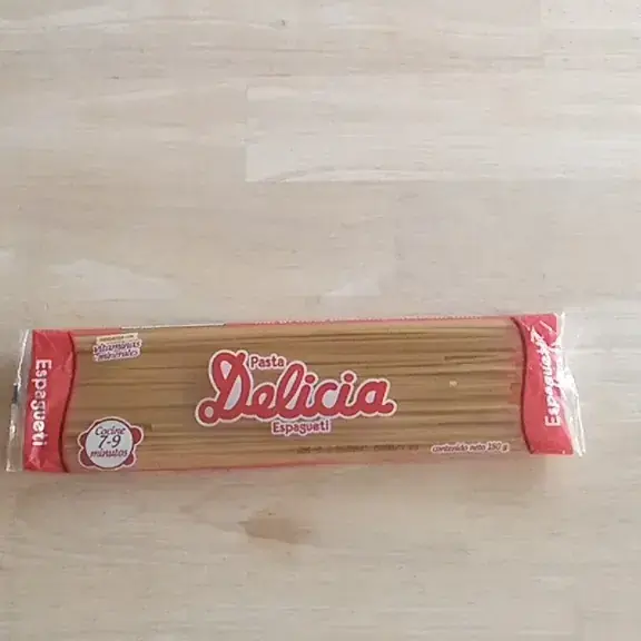 Pasta delicia espagueti de 180 g
