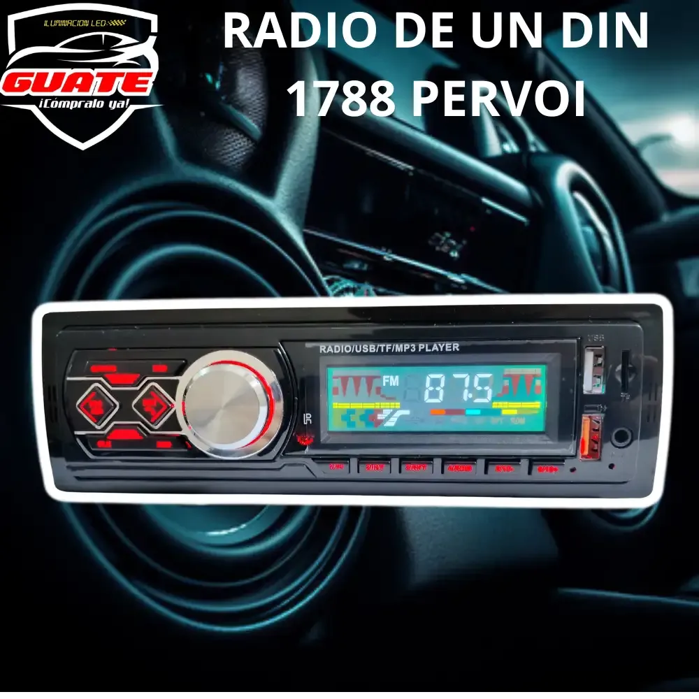 RADIO 1 DIN PERVOI 1778