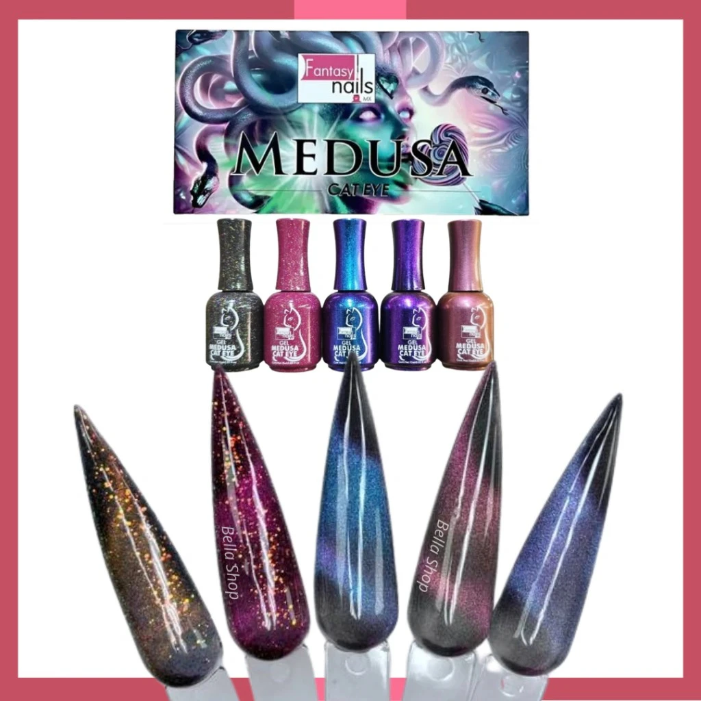 COLECCION MEDUSA CAT EYE FANTASY NAILS