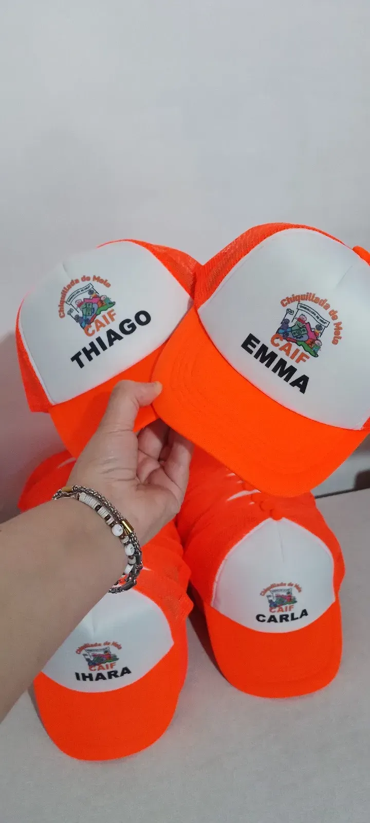 Gorro truker con diseño pack por 10 unidades 